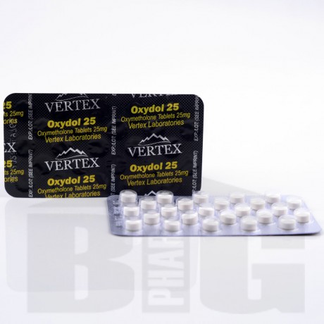 Vertex Oxydol 25 - 100 Таблеток оксиметолон